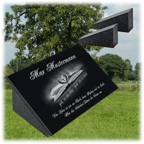 Grabstein grabplatte inschrift - grabplatte,