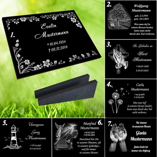 Grabstein grabplatte granit - grabstein,