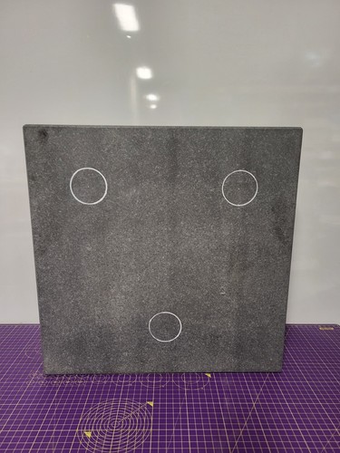 Granit messplatte 400x400x50mm - messplatte,