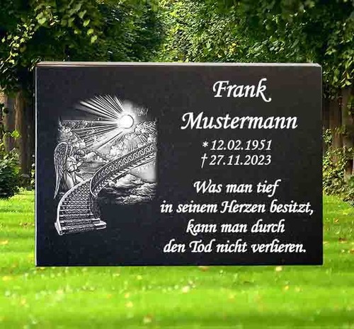 Grabstein grabplatte granit - grabstein,