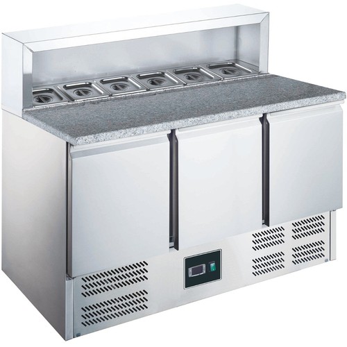 Pizzakühltisch granit platte - pizzakühltisch,